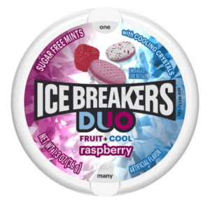 Ice Breakers Duo Mints Raspberry 8ct